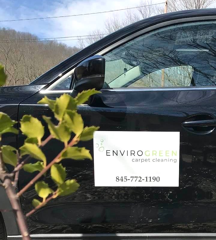 The EnviroGreen Carpet Cleaning vehicle in Warwick, NY — phone 845-772-1190